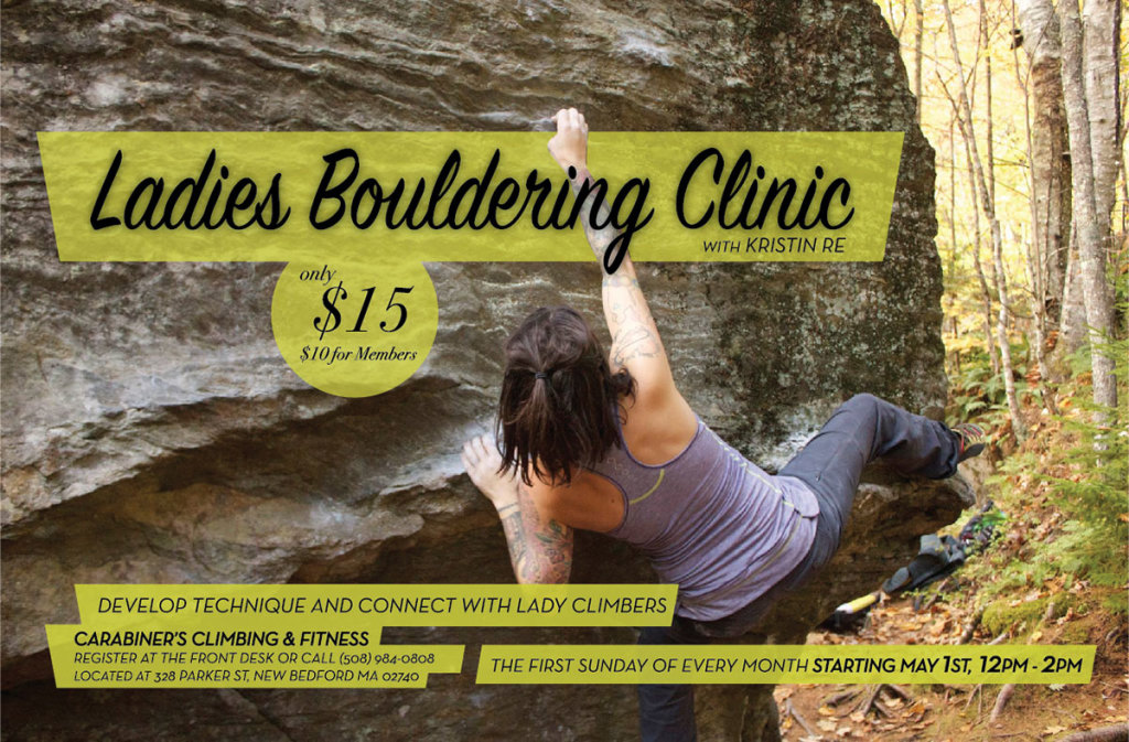 Ladies Bouldering Clinic 2016